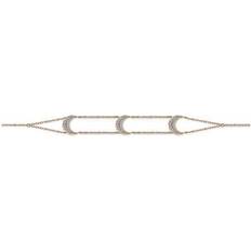 Women's Moonlight 18K Rose Gold & 0.33 TCW Diamond Moon Bracelet Rose Gold