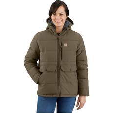 Carhartt Women Jackets Carhartt Women's Puffer Jacket Montana Relaxed Fit Tarmac