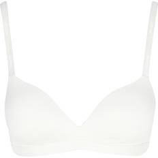 Dam BH:ar BOSS Stretch-jersey triangle bra with logo straps