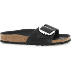 Birkenstock Black Slides Birkenstock madrid big buckle slides Black