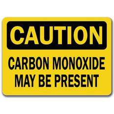 Office Supplies SignMission CS-Carbon Monoxide 10 x 14 in. OSHA Sign