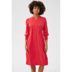 Clothing CULTURE Women's 3/4-Sleeve Dress Antoinett - Rouge