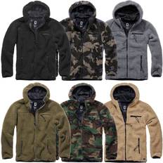 Brandit Teddyfleece Worker Jacka Arbetsjacka - Black