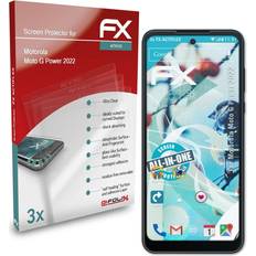 Screen Protectors atFoliX 3x Protective Film Moto Power 2022