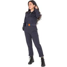 Femme - Vert Combinaisons Jumpsuit Damen Bombers All Over Bleu