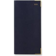 ‎Letts of London Classic Slim Landscape Week to View Diary 2025 - Dark Blue