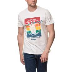 Wrangler T-shirts Wrangler T-shirt Globe - Jaune