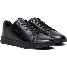 Diesel Men Shoes Diesel S-Athene Low-Top Leather Trainers - Black