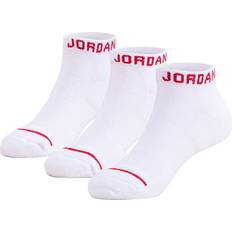 Jordan Underkläder Jordan ankelstrumpor 3-pack Jumpman No Show dämpad Vit Strumpor