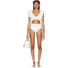 Talla única Bikinis Maygel Coronel Mila Bikini in Off White White. all. (all)