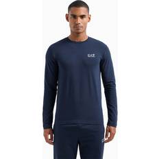 EA7 T-shirts EA7 Blue Cotton Shirt - Blue