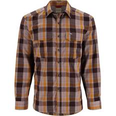 Simms M's ColdWeather Shirt Dolomite Logan Plaid