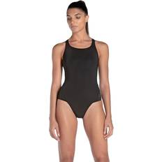 Trajes de baño Arena Mesh Panels Power Swimsuit Schwarz Frau