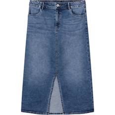 Name It Bleu Jupes Name It Lange Denimnederdel 146