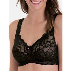 Rosa Faia Bobette Comfort Bra Non Wired Three Part Cup - Black