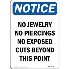 Office Supplies SignMission OSHA Notice Sign 12 x 18 in.