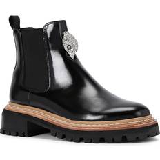 Patent Leather Chelsea Boots Kurt Geiger London Women's Belgravia Chelsea Boots Black