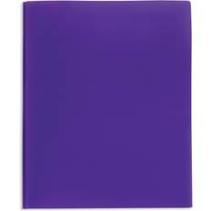 Office Depot 2-Pocket School-Grade Poly Folder with Prongs - Letter Size