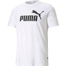 Puma T-skjorter Puma Essentials Logo T-Shirt - Weiß