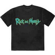 Rick And Morty Logo T Shirt Black