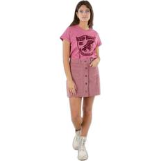 Velvet Skirts Deeluxe Women's velvet skirt Praline