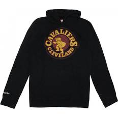 Mitchell & Ness Men Jumpers Mitchell & Ness Cleveland Cavaliers Zig Zag Mens Hoodie Black Cotton