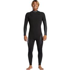 Quiksilver Mens Mercury 4/3mm Chest Zip Wetsuit Blac