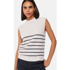 Lana Canottiere Whistles Women's Stripe Textured Tank Ivory/Multi