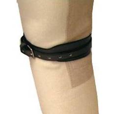 Polyamide Garter Belts Leather Jod Garter Straps Black