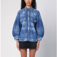 DSquared2 Women Shirts DSquared2 Dean Washed Denim Shirt