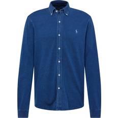 Mesh Shirts Hemd marine hellblau