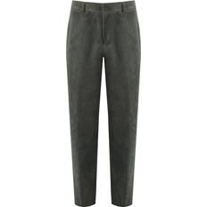 Emporio Armani GREEN RIBBED TROUSERS