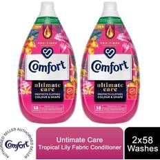 Comfort 2 Pcs Fabric Conditioner 870 ml - Tropical Lily