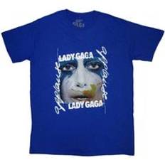 Lady Gaga Artpop Facepaint T Shirt Blue