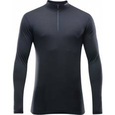 Devold Breeze Half Zip Neck Merino base layer M, black/blue