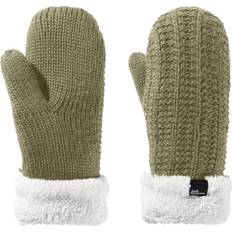 Beige - Mujer Guantes y Manoplas Jack Wolfskin Highloft Knit Mittens Beige Frau