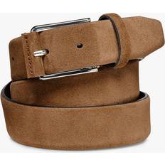 Geox Men's Suede Belt, Brown