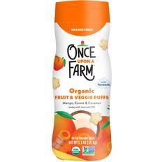 Once Upon A Farm Organic Fruit & Veggie Puffs Mango, Carrot & Coconut 1.5oz 1pack