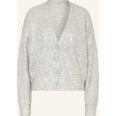 Guess Damen Cardigans Guess Strickjacke hellgrau