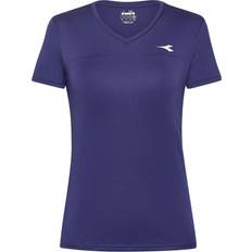 L. Short Sleeve T-shirt Damer Blå