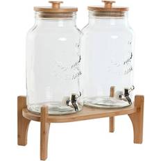 Krystalglas Drikkedispensere Home ESPRIT - Drikkedispenser 2stk 5.5L
