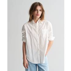Gant Dam Relaxed fit lyxig oxfordskjorta