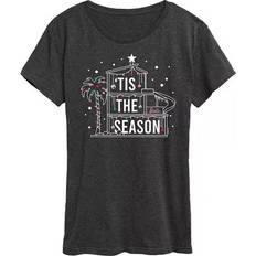 Clothing Barbie Women's 'Tis The Season Dreamhouse Graphic Tee