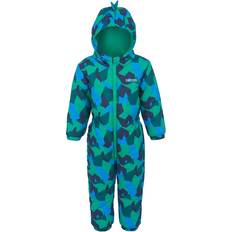 Funzione Isolante Tute da Pioggia Regatta Kid's Penrose Puddle Suit - Hydro Blue Geo Camo