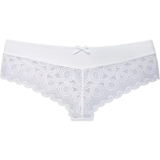 Korkea Vyötärö Alushousut Lascana Thong Panty - White