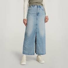 G-Star Skirts G-Star Viktoria Long Skirt Cotton - Light Blue