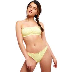 Bloemen - Vrouw Badkleding Banana Moon Bikinibroekjes Voor Dames - Jaune