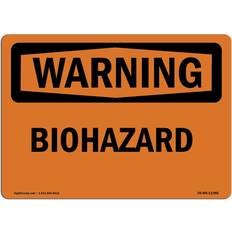 Biohazard SignMission Biohazard 12x18"