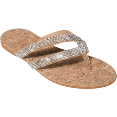 Polyurethane Flip-Flops Gpokort Crystal Slipper - Brown