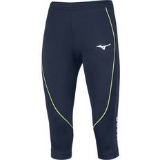 Bleu Collants Mizuno Leggings Frau Premium 3/5 Bleu